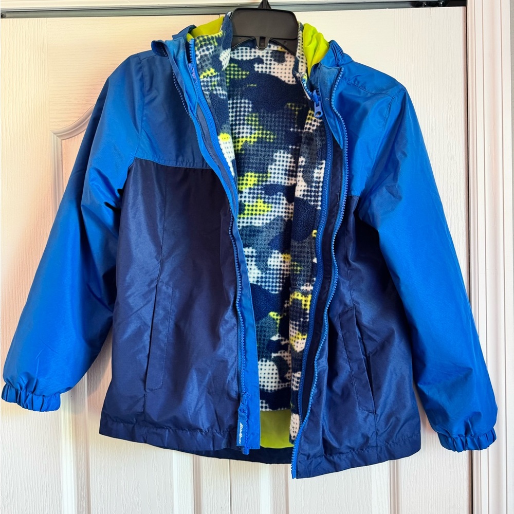 Eddie Bauer boys 3-1 jacket size 10 to 12, never worn